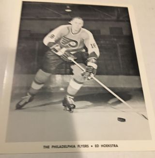 1967/68 Philadelphia Flyers First Vintage Photo Ed Hoekstra