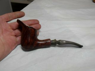 Hand Crafted Kiko Meerschaum Lined Pipe Tobacco Pipe