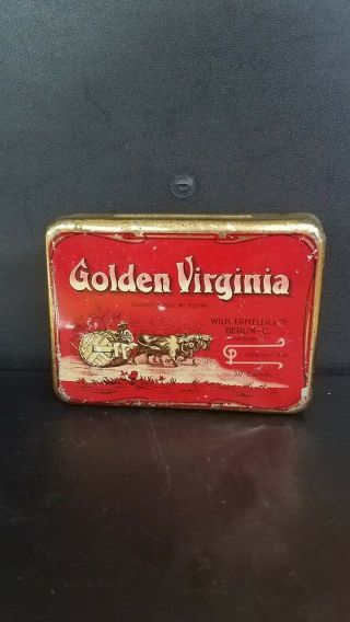 Golden Virginia Tobacco Tin