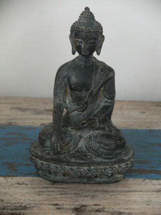 19th Century Chinese Bronze Buddha
