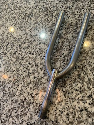 Vintage Silver Bmx Forks