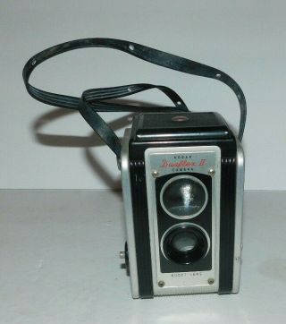 Neat Vintage Kodak Duaflex Ii Camera With Kodet Lens