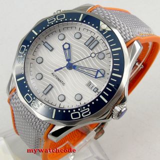 41mm Bliger Sterile White Dial Sapphire Glass Japan Nh35 Automatic Mens Watch