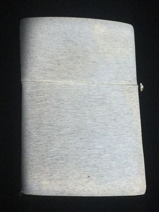 Vintage Zippo Lighter Rare Early W/Sticker 2