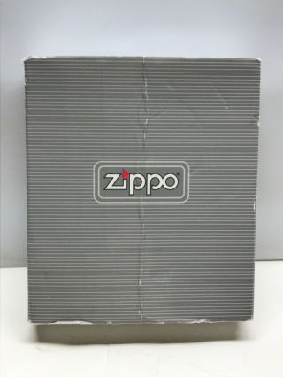 Nra Zippo Lighter National Rifle Association.  Unfired W Box Silver Plated
