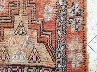 Vintage Carpet Beni - mguild Berber Handmade Moroccan rug,  11.  4 x 5.  7 ft 4