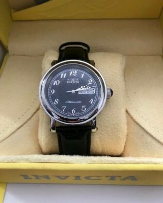 Invicta Mens Watch,  Vintage 1948,  Swiss Made,  Mother Of Pearl Dial,  Auto