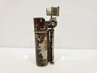 Vintage Dunhill Trench Military Service Lighter Wwii / Usa Made 826.  27