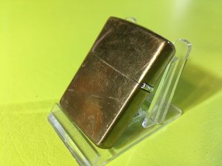 Rare Vintage Zippo 1932 - 1991 Solid Brass Zippo 3