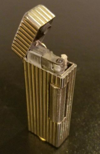 Vintage Dunhill Rollalite Gold Tone Bar Type Lift Arm Lighter Parts