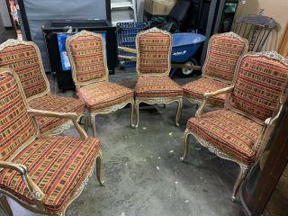 Vintage Henredon Dining Chairs Set Of 6