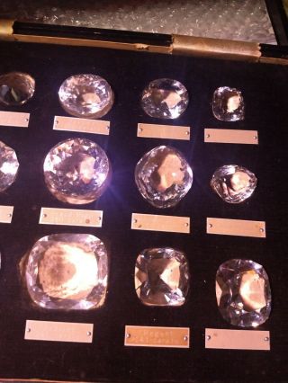 1910 Antique Historical Diamonds Set 15 Jewelers Replicas 1 or 7 of 100 - Hope 4
