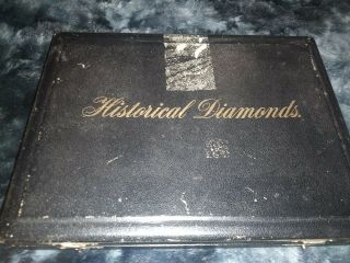 1910 Antique Historical Diamonds Set 15 Jewelers Replicas 1 or 7 of 100 - Hope 5