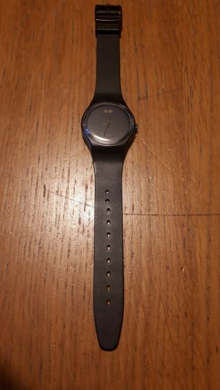 Vintage Swatch Gb101 Black Magic From 1984