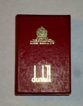Vintage Dunhill Stainless Steel Pipe Reamer In Pouch And Box