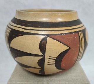 Vintage Hopi Pueblo Olla Pot Native American Indian Pottery