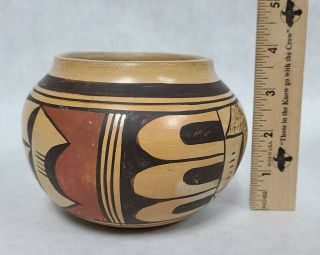 Vintage Hopi Pueblo Olla Pot Native American Indian Pottery 3