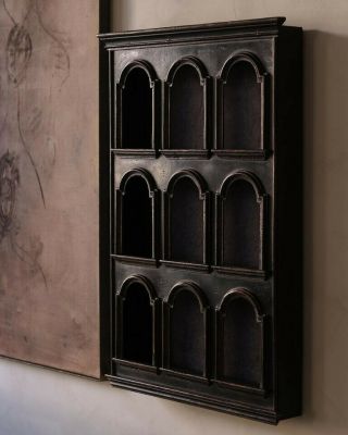 19th Century Victorian Style Wall Cabinet Furniture