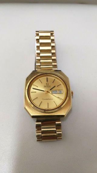 Vintage Omega Constellation Automatic Day Date Size 36 42 Cal 1022 23 Jewels