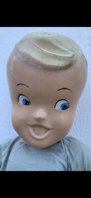 Buster Brown.  Boy Doll A Store Display Child Mannequin.  25 Inches Vintage 1950’s