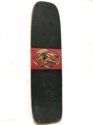 Vintage 1986 Powell Peralta Per Welinder FREESTYLE II Skateboard Deck Bones 3