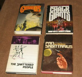 Set of 16 SIXTEEN Vintage SCIENCE FICTION BOOKS of the 1970s HC DJ First Edition 3