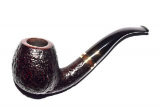 Stanwell Brass Band 185 Large Bent Egg 9mm Briar Pipe L.  Pfeife Pipa