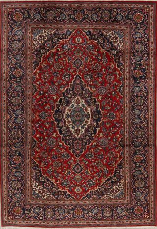 Vintage Floral Traditional Ardakan Area Rug Wool Handmade Oriental Carpet 8 