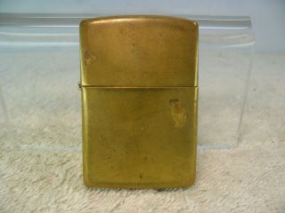 Solid Brass 1932 - 1992 Zippo Lighter Bradford,  Pa