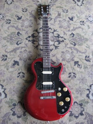 1981 Gibson Sonex 180 Custom Electric Guitar Vintage Velvet Brick Humbuckers
