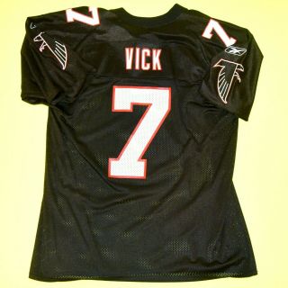 Vintage Throwback Michael Vick Atlanta Falcons Reebok Jersey Mens Large