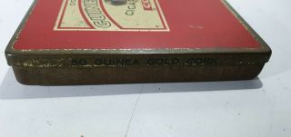 Old NZ OGDEN ' s GUINEA GOLD 50 Cigarette tin Only $4 POSTAGE Imperial Tobacco 3