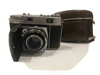 Vintage Kodak Retina Iic 2c Camera With Case Schneider - Kreuznach Lens
