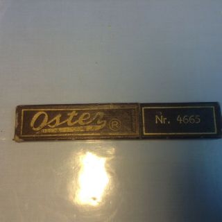 Vintage Oster Straight Razor With Bakelite Handle And Box 4665
