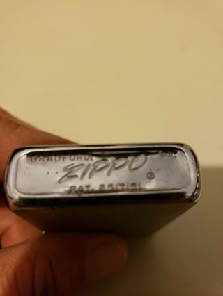 Zippo 1950 - 57 Lighter Pat 2517191 3