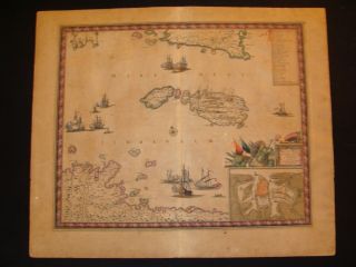 Malta Map By Frederik De Wit 1680