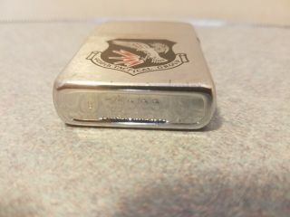 Zippo 4450th Tactical Group / F - 117A Stealth Fighter 2 Sided 1989 Brushed Chrome 3