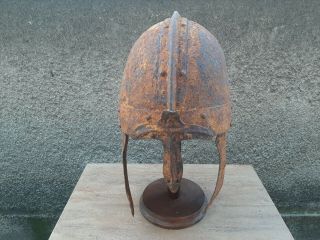 Ancient Roman Iron Legionary Helmet 1 - 3 Ct.  Ad Weight 1100 Grams