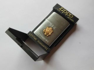 Vintage 1995 Army Emblem Crest Zippo Lighter " Scroggins "