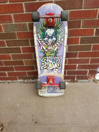 1986 Sims Staab Mad Scientist Complete Skateboard Gull Wing Pro Powell 2