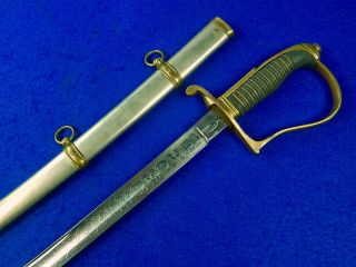 Antique Us Model 1872 French Made Engraved Cavalry Officer 