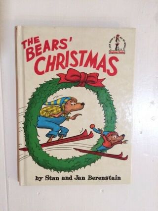 Vintage 1970 - The Bears Christmas Book By Stan And Jan Berenstain - Hardback