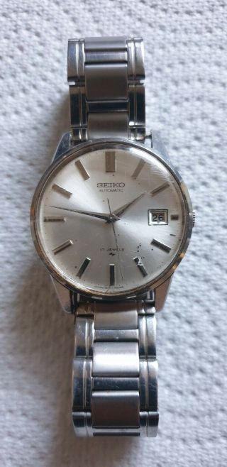 Rare Vintage Gents 060670 Seiko Watch 17 Jewel Automatic 1960 - 70 