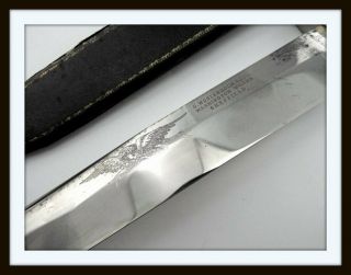 ANTIQUE ENGLISH G.  WOSTENHOLM IXL LARGE BOWIE KNIFE FOR AMERICAN CIVIL WAR MARKET 3