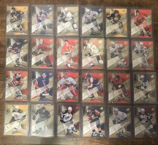 2008 - 09 Spx Spxcitement Wayne Gretzky Crosby Orr Spectrum /99 24 Cards