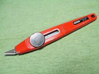 Vintage Stanley Retractable Blade Utility Knife Pn 28 - 109 - 1 Blade - Great