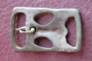Authentic Ancient Artifact Viking Bronze Buckle with Bear VK 68 6