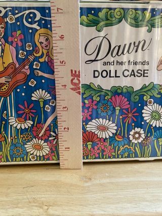 Vintage Dawn And Her Friends Doll Case 3 Dolls & Accessories 2