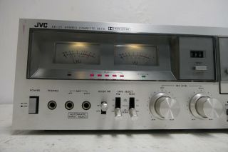 JVC KD - 25 Stereo Cassette Deck Silver Vintage 1978 2