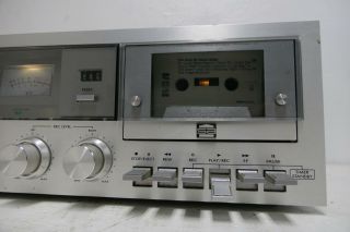JVC KD - 25 Stereo Cassette Deck Silver Vintage 1978 3